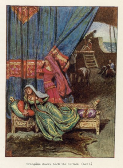 ブランガンは幕を下ろす、Act i 作： John Byam Liston Shaw